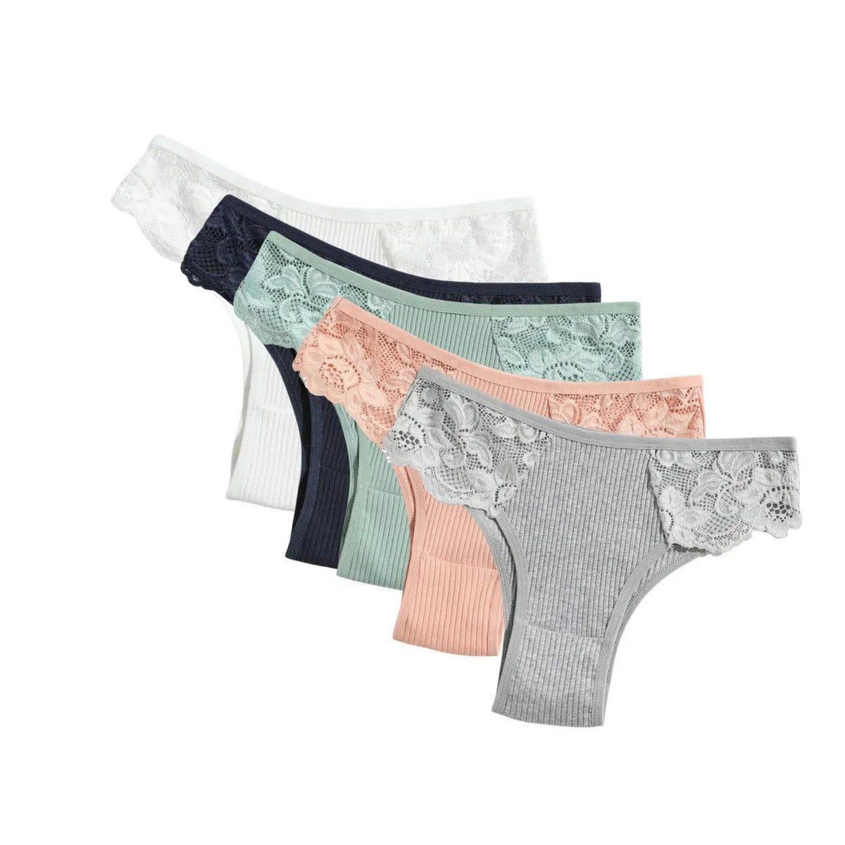 Kit 5 Calcinhas Comfort Belt® Originais - 100% Algodão — Baviore
