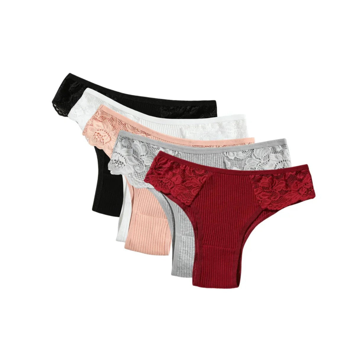 Kit 5 Calcinhas Comfort Belt® Originais - 100% Algodão — Baviore
