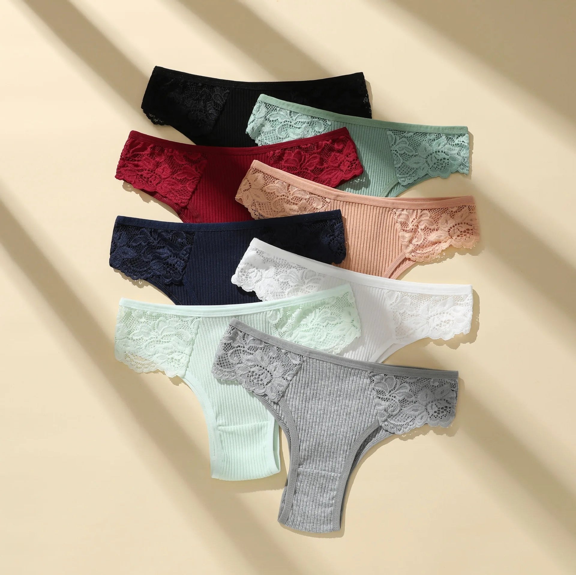 Kit 5 Calcinhas Comfort Belt® Originais - 100% Algodão — Baviore