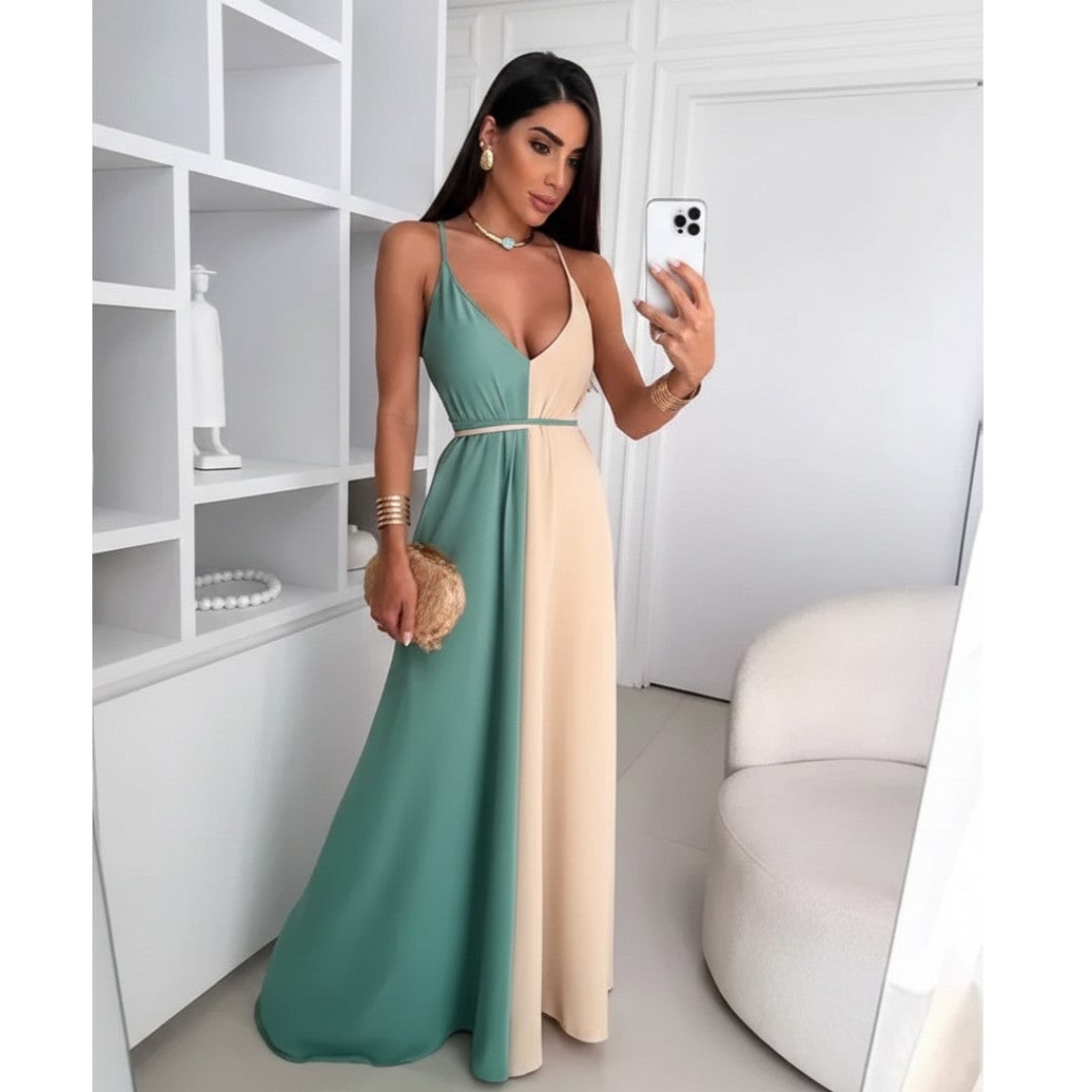 Vestido Longo Éter Tule — Baviore
