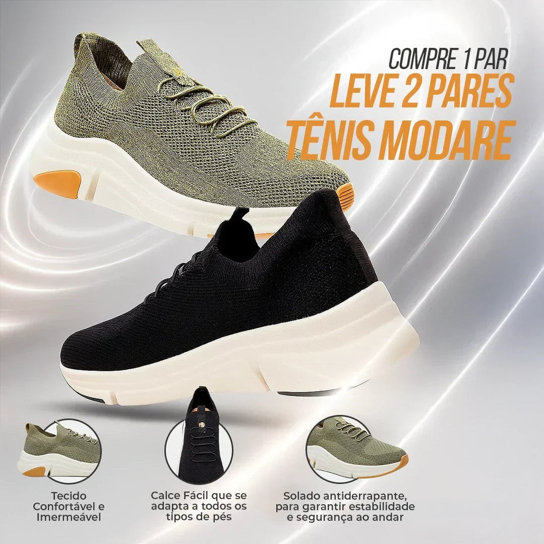 Kit 2 Tênis Ortopédico Modare 2026 — Baviore