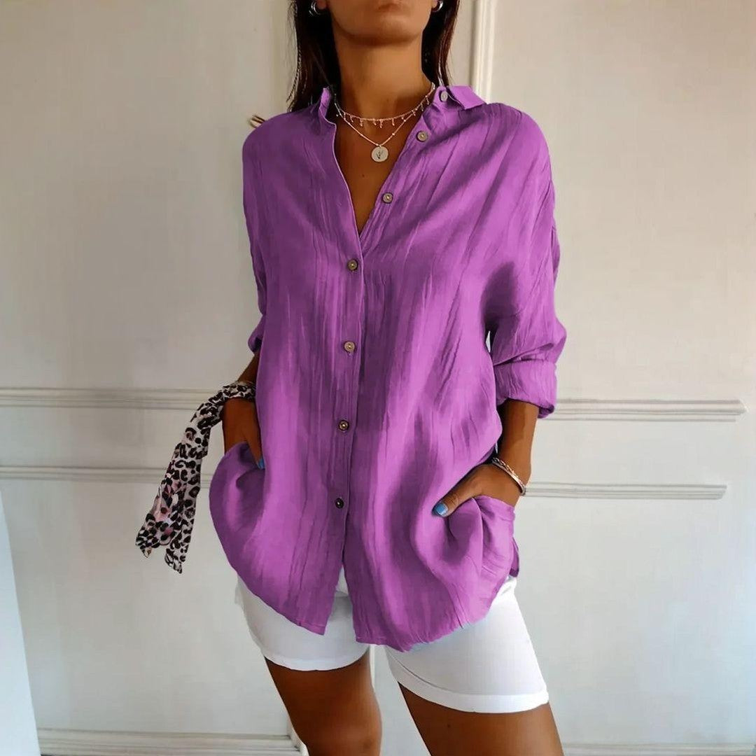 Kit 3 Camisas Ibiza em Linho de Algodão – Design Semi Plissado — Baviore