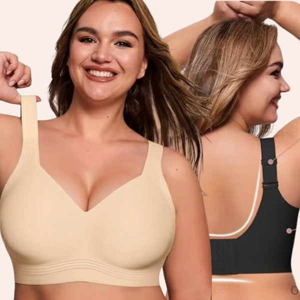 Kit 3 Sutiãs Luna Comfort™ - Sutiã com Efeito Invisível e Zero Marcas — Baviore