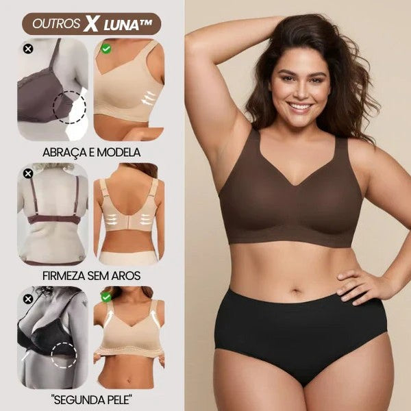 Kit 3 Sutiãs Luna Comfort™ - Sutiã com Efeito Invisível e Zero Marcas — Baviore