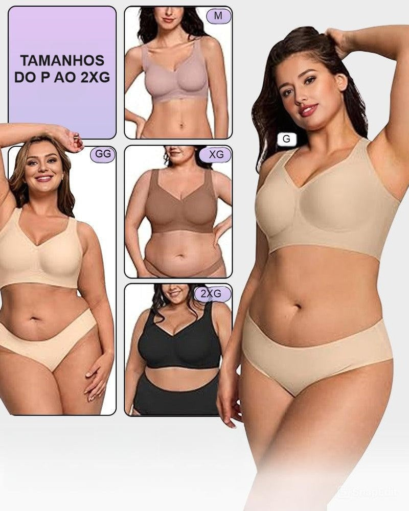 Kit 3 Sutiãs Modelador BelleForma — Baviore