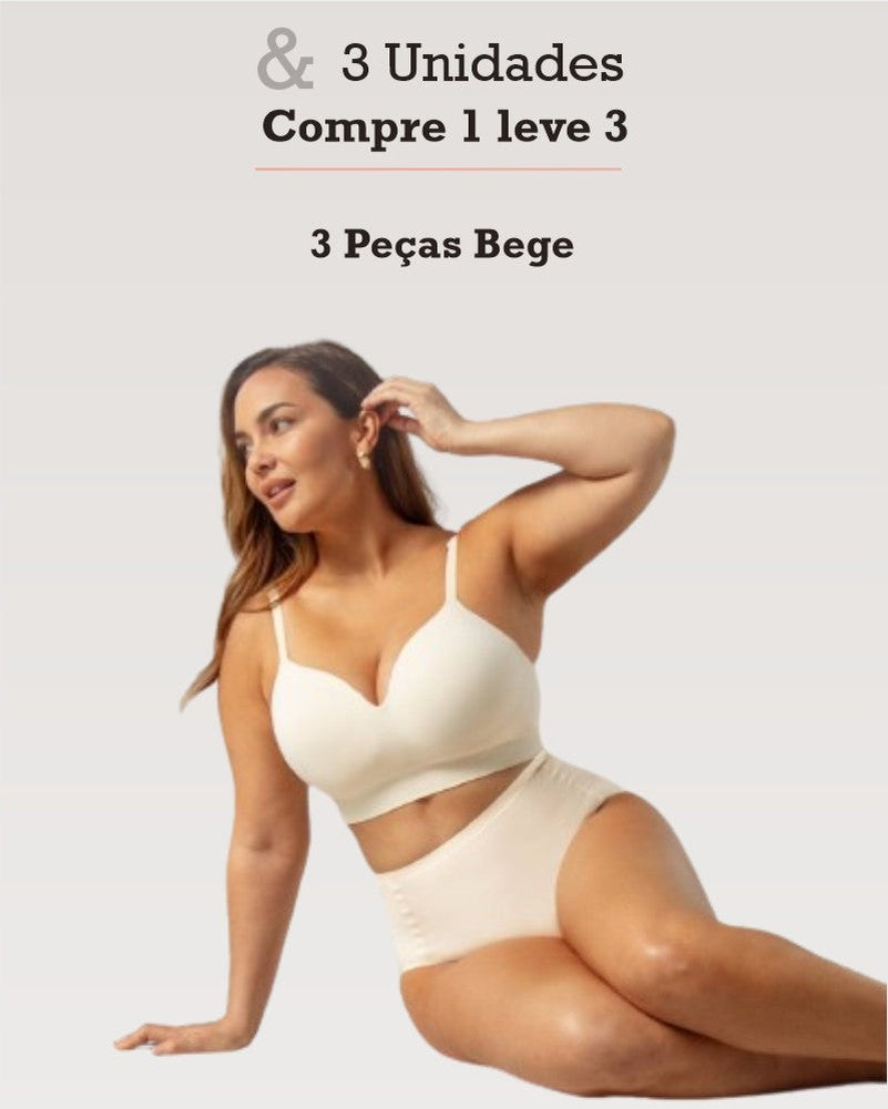 Kit 3 Sutiãs Modelador Libelle — Baviore