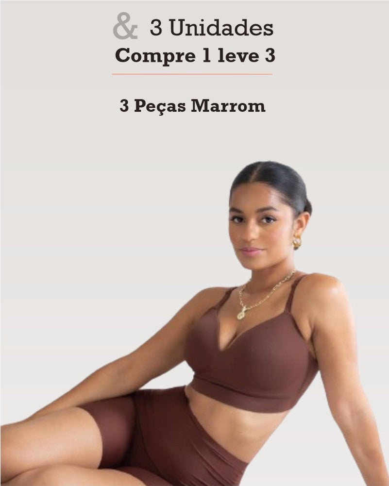 Kit 3 Sutiãs Modelador Libelle — Baviore