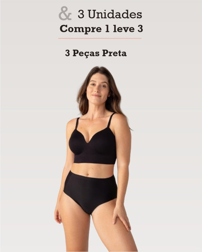 Kit 3 Sutiãs Modelador Libelle — Baviore