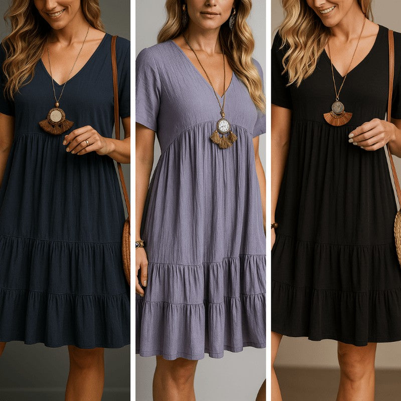 Kit 3 Vestidos Feminino FinaFlor — Baviore