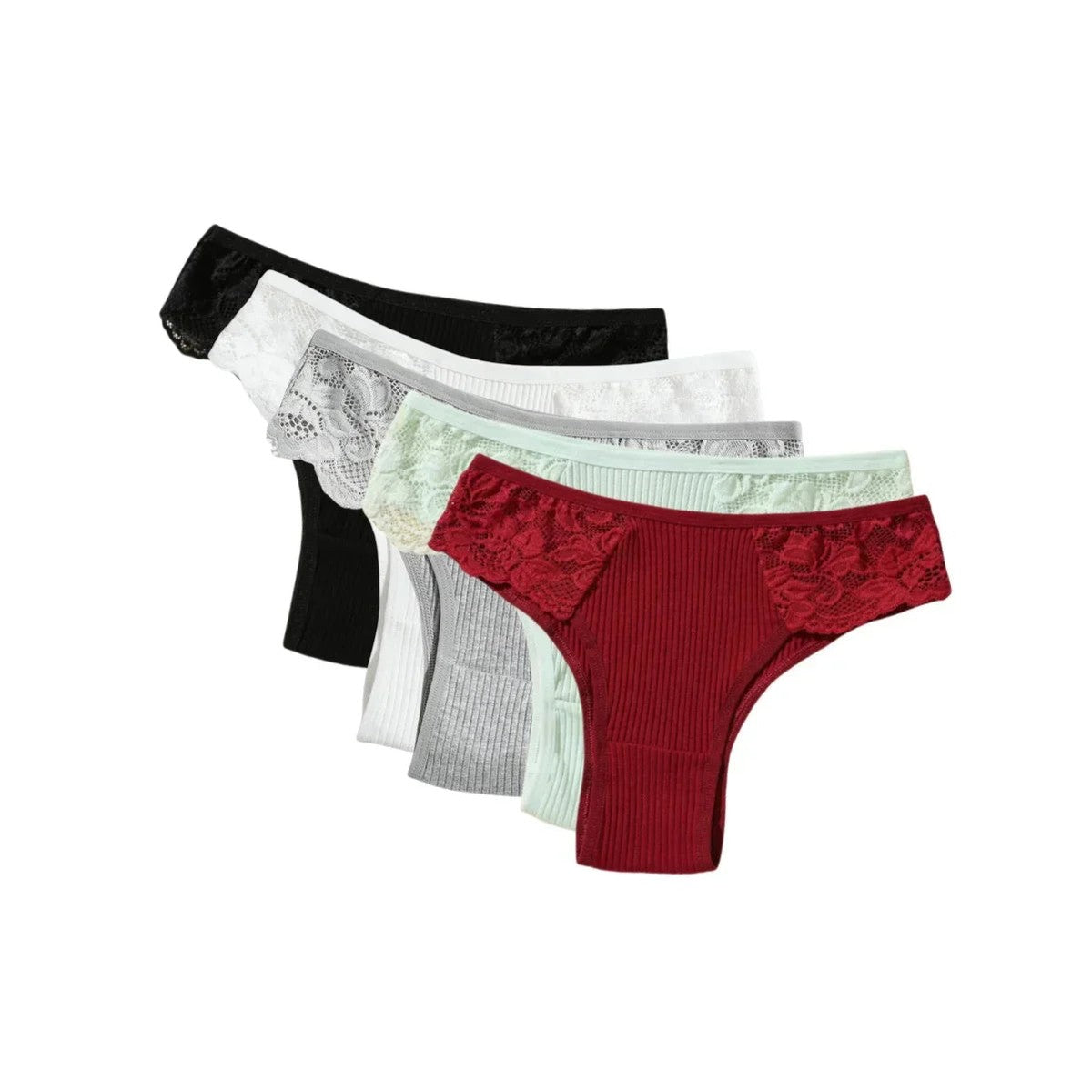 Kit 5 Calcinhas Comfort Belt® Originais - 100% Algodão — Baviore