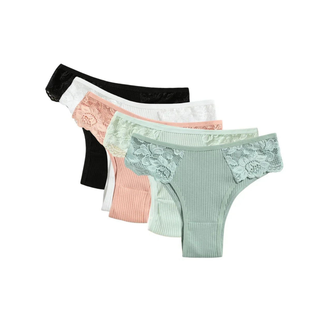 Kit 5 Calcinhas Comfort Belt® Originais - 100% Algodão — Baviore
