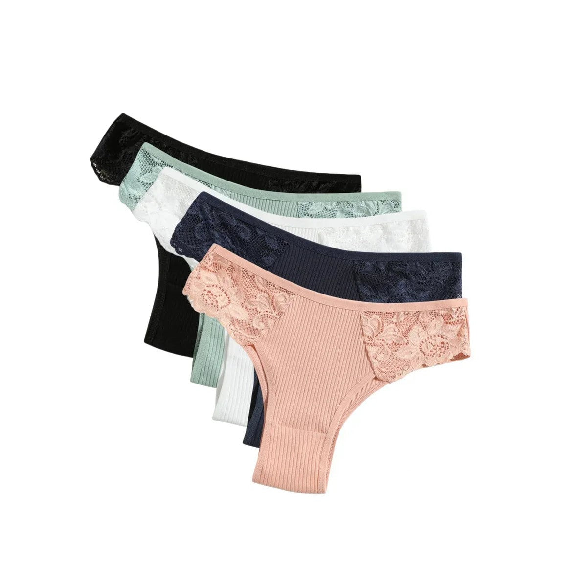 Kit 5 Calcinhas Comfort Belt® Originais - 100% Algodão — Baviore