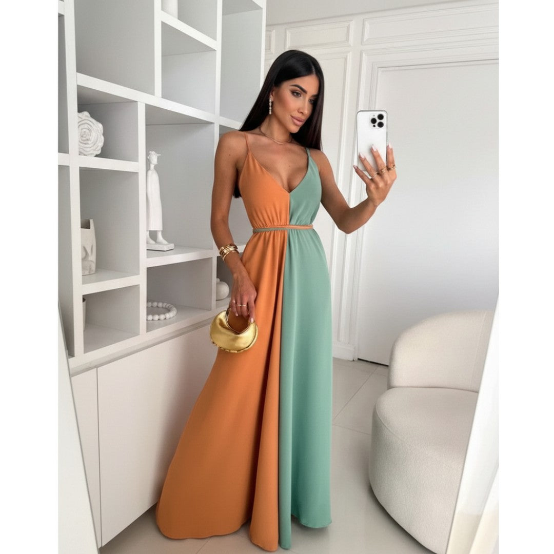 Vestido Longo Éter Tule — Baviore
