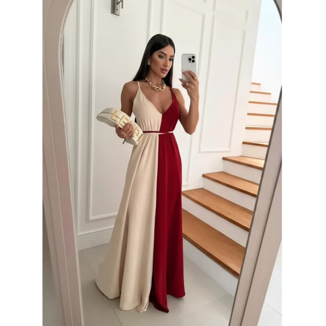 Vestido Longo Éter Tule — Baviore