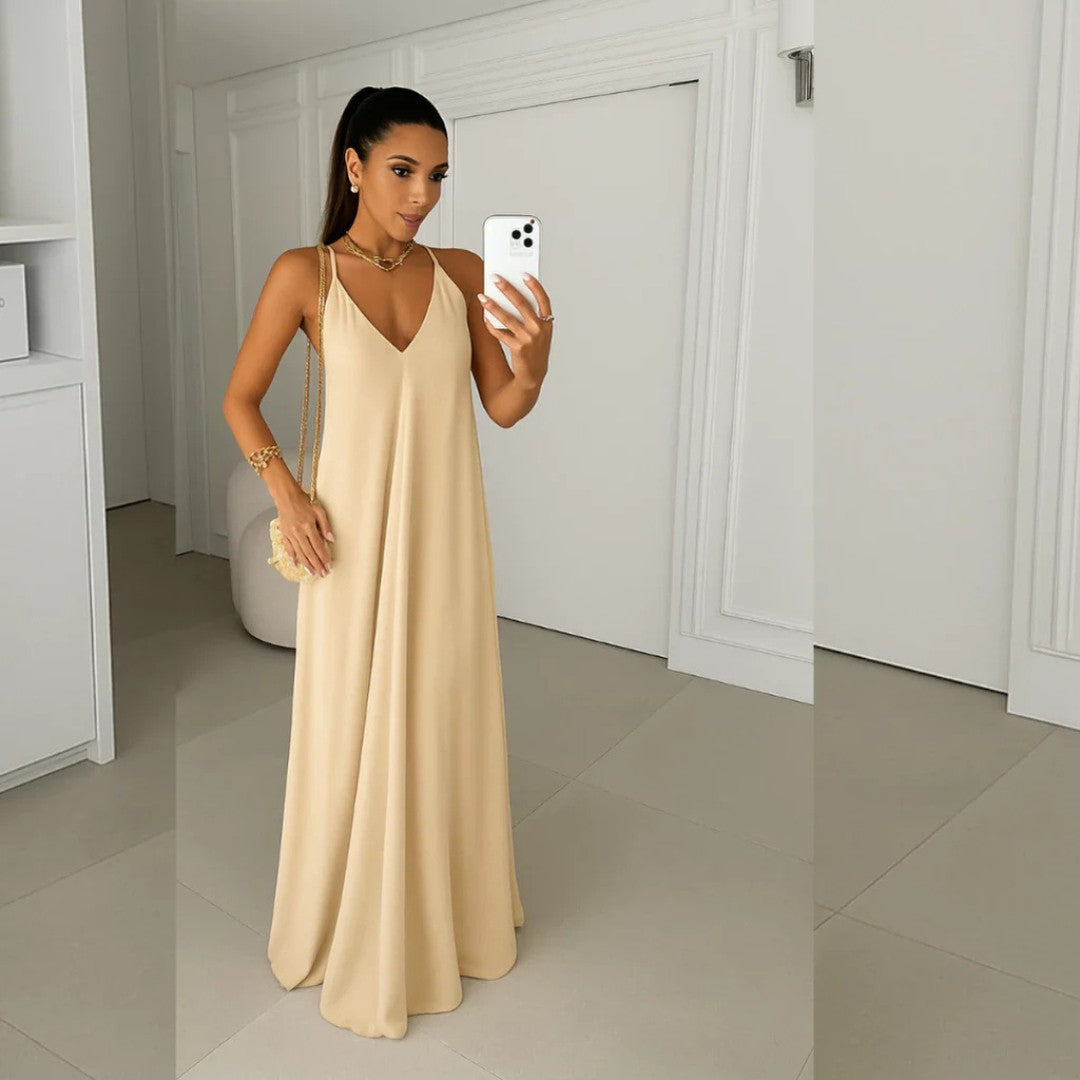 Vestido Longo Éter Tule — Baviore